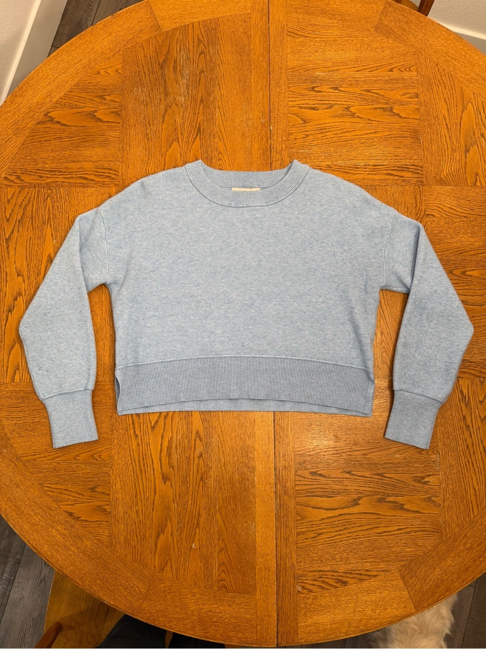 Sincerely Jules Light Blue Crewneck Sweater